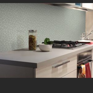 Malla mosaico trencadís Monocolor Alga Brillo 50x50 cm €/m²