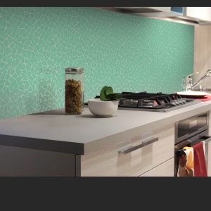 Malla mosaico trencadís Monocolor Manzana Brillo 50x50 cm €/m²